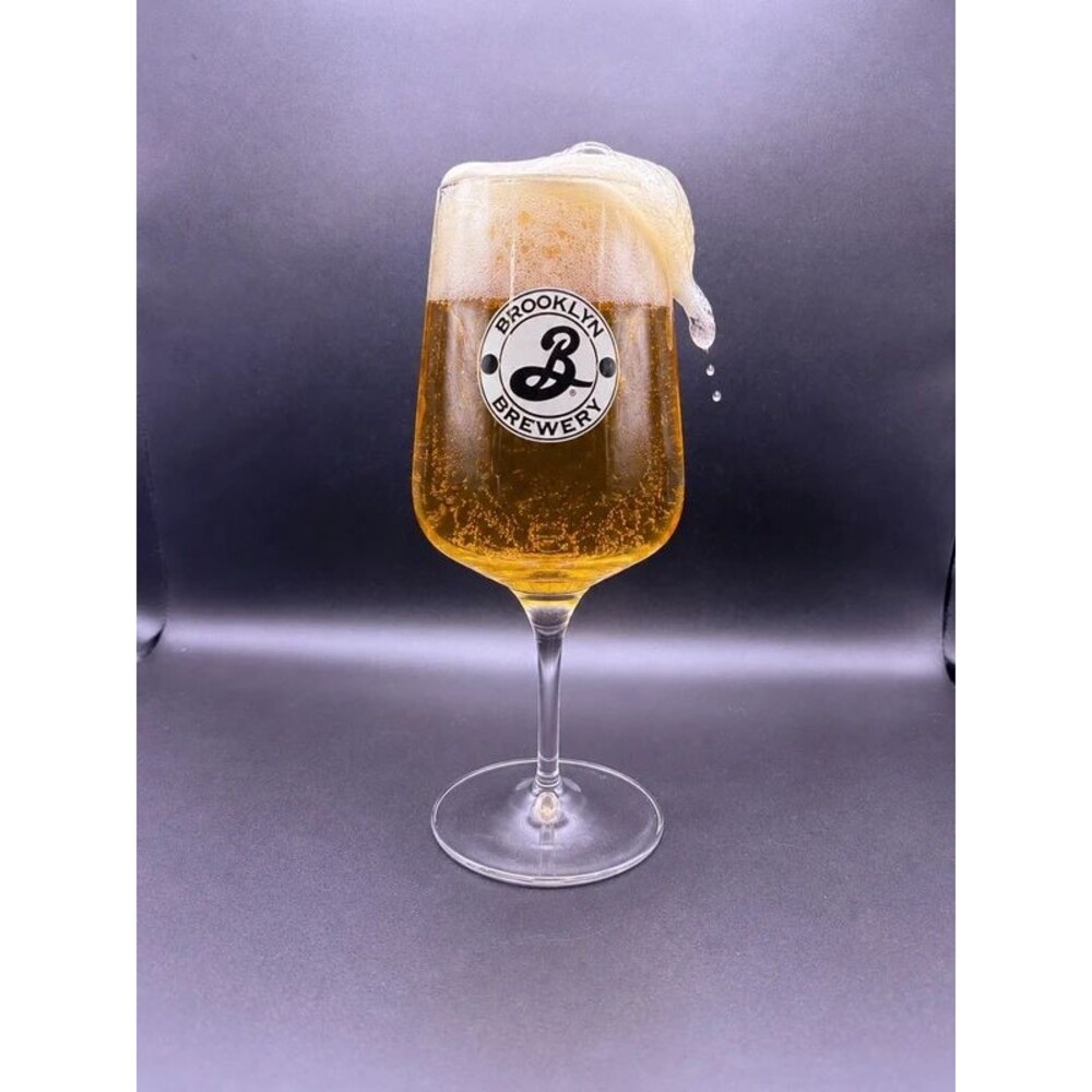 Brooklyn Brewery Stemmed Beer Glass